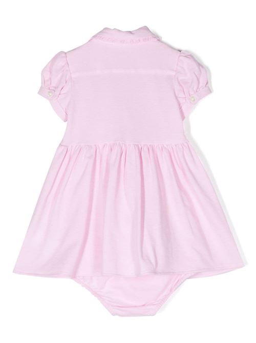 Abito bambina pagliaccetto rosa RALPH LAUREN KIDS | 310734896001